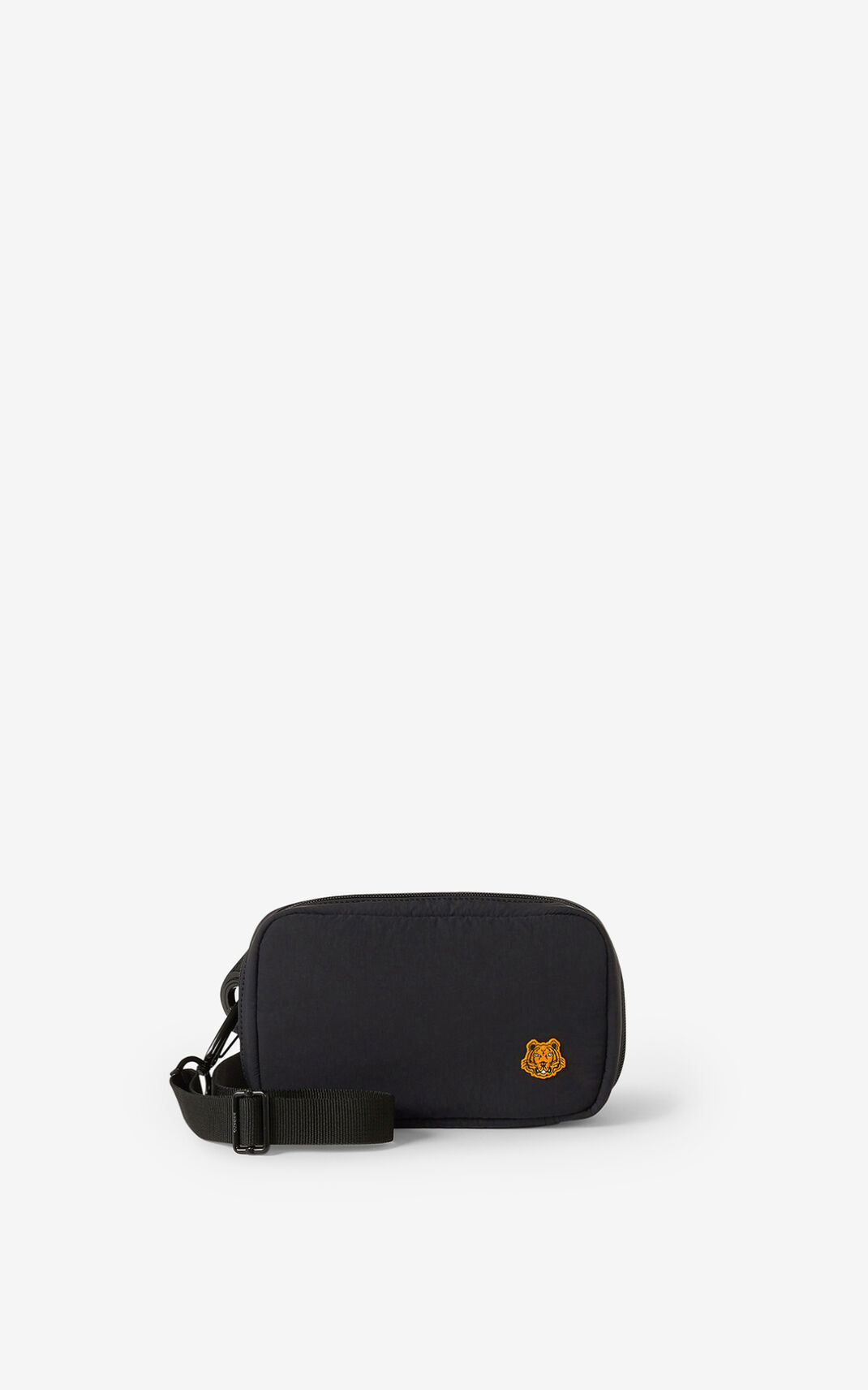 Sac Bandoulière Kenzo Tiger Crest Femme Noir | EDYC-37068